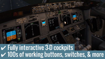 X-Plane 10 Flight Simulator Скриншот 3