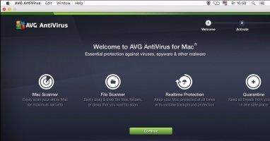 AVG AntiVirus Free Скриншот 1