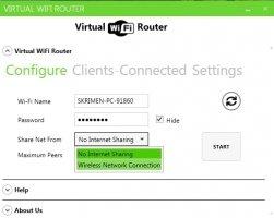 WiFi Virtual Router Скриншот 4